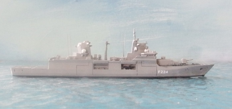 Frigate F 224 "Sachsen-Anhalt" (1 p.) GER 2017 Albatros ALK 231B